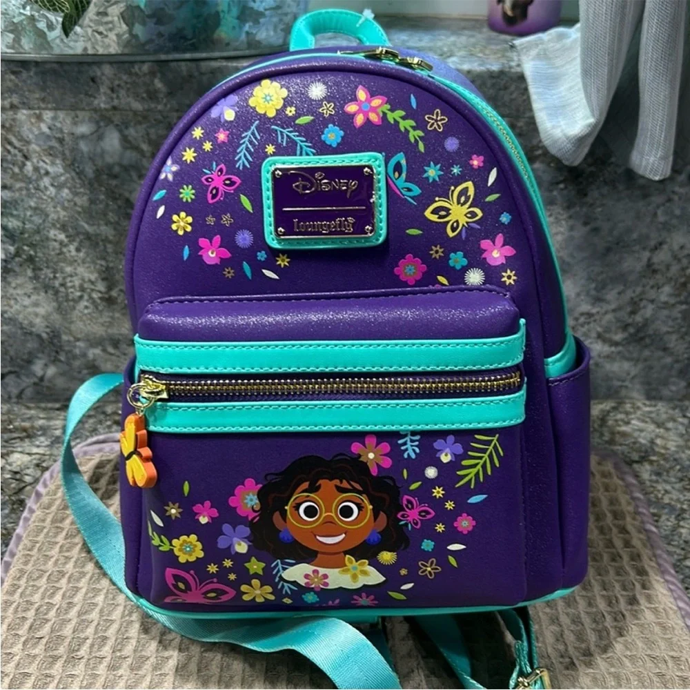 NWT Loungefly Disney Encanto Mini Backpack | Mirabel Butterfly Floral